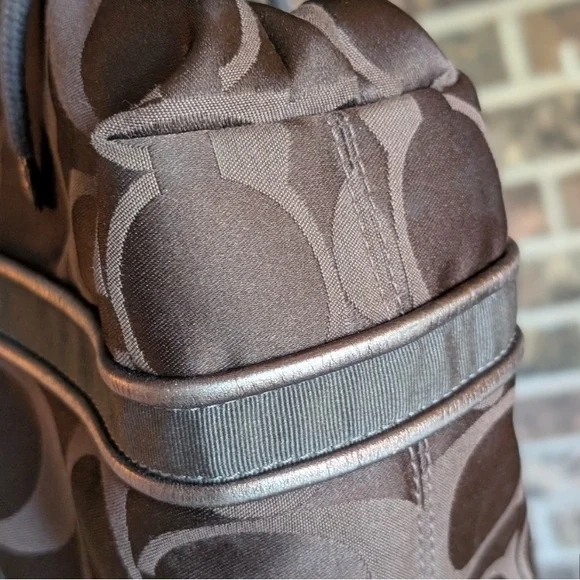 Coach Poppy Chocolate Brown Hobo Bag - Picture 10 of 16